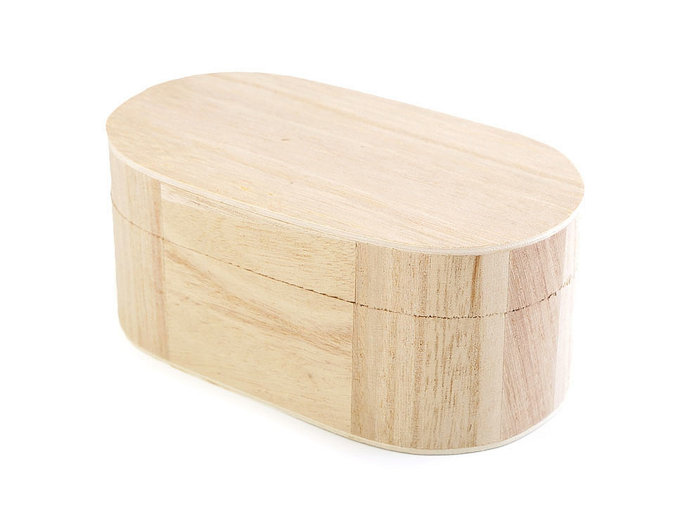 Cutii din lemn decorabile - Natur (1 Bucată) Cutii din lemn decorabile - Natur (1 Bucată)