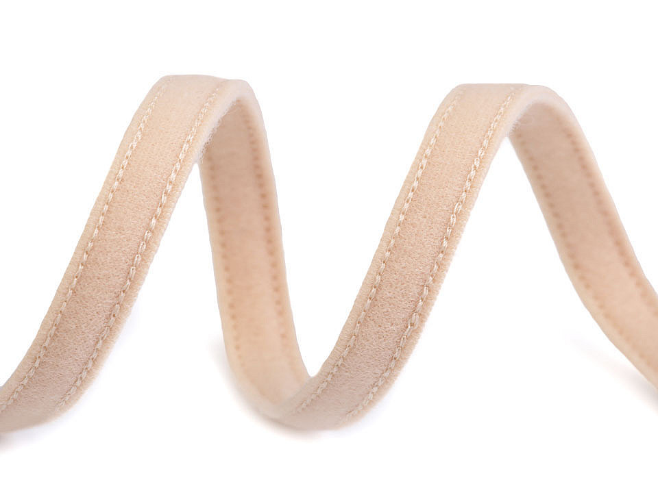 Șnur tubular pentru balene, lățime 10 mm - Alb (1 Metru)