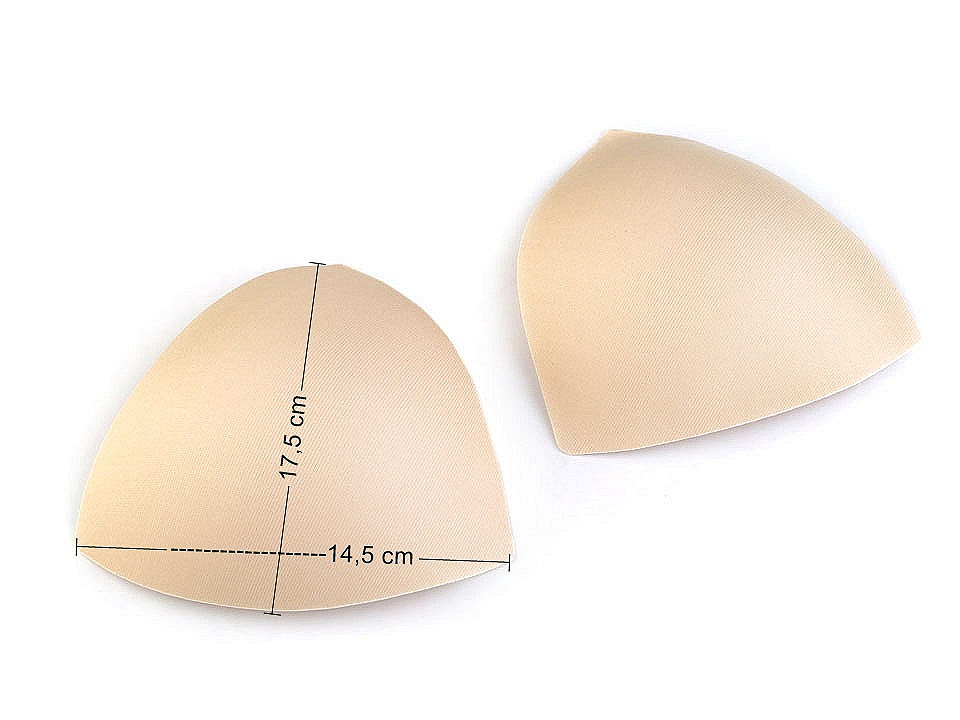 Cupe / bureți sutien, mărime l - Nude (5 Perechi)