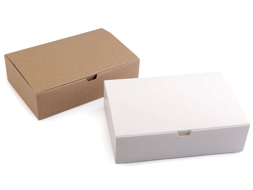 Cutie carton - Maro natural (40 Bucăți)