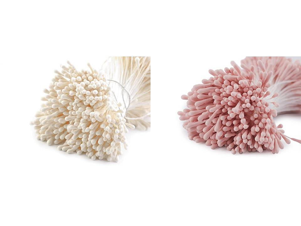 Pistile flori - Roz pudrat (10 Buchete)