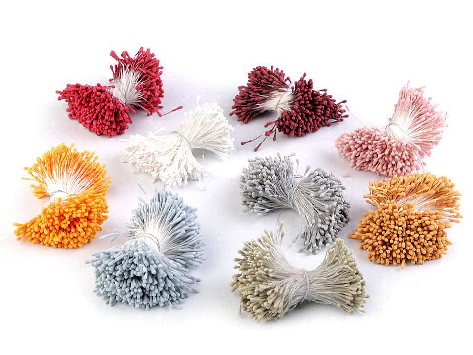 Pistile flori - Roz pudrat (10 Buchete)