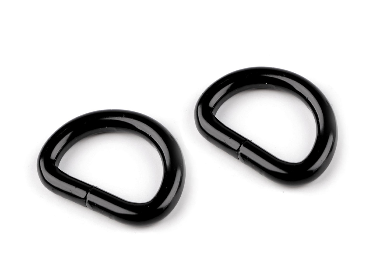 Inel metalic tip d, lățime 20 mm - Auriu rose (50 Bucăți)