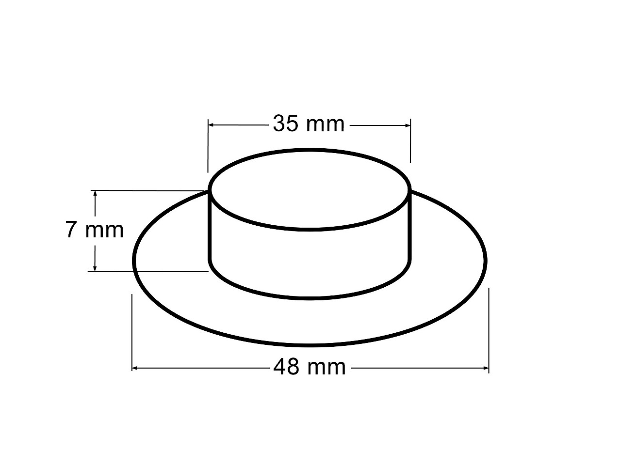 Ocheți metalici inoxidabili, ø35 mm - Nichel negru (50 Perechi) Ocheți metalici inoxidabili, ø35 mm - Nichel negru (50 Perechi)