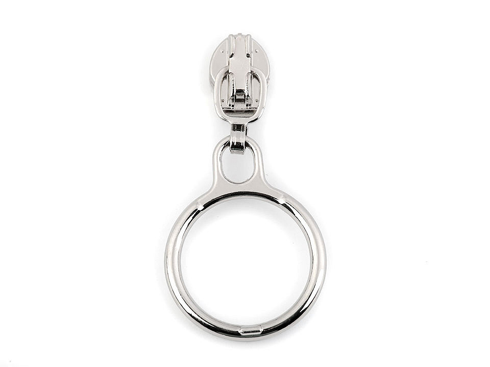 Cheiță fermoar spiralat, no 3 - Nichel negru (100 Bucăți)