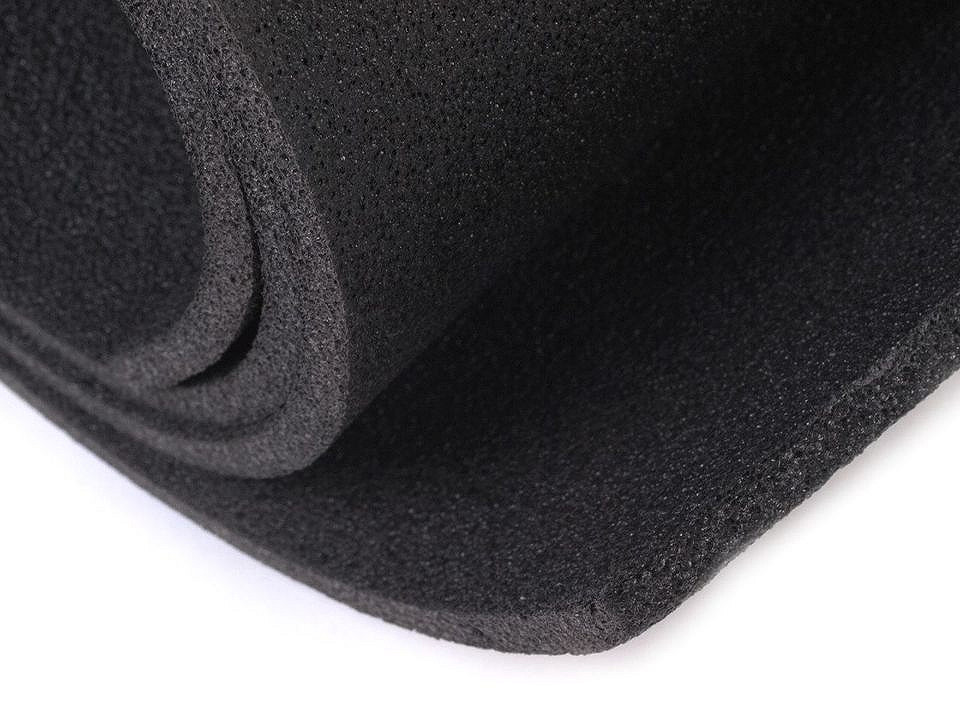 Spumă cauciuc / întăritură genți, lățime 100 cm - Antracit (1 Metru)