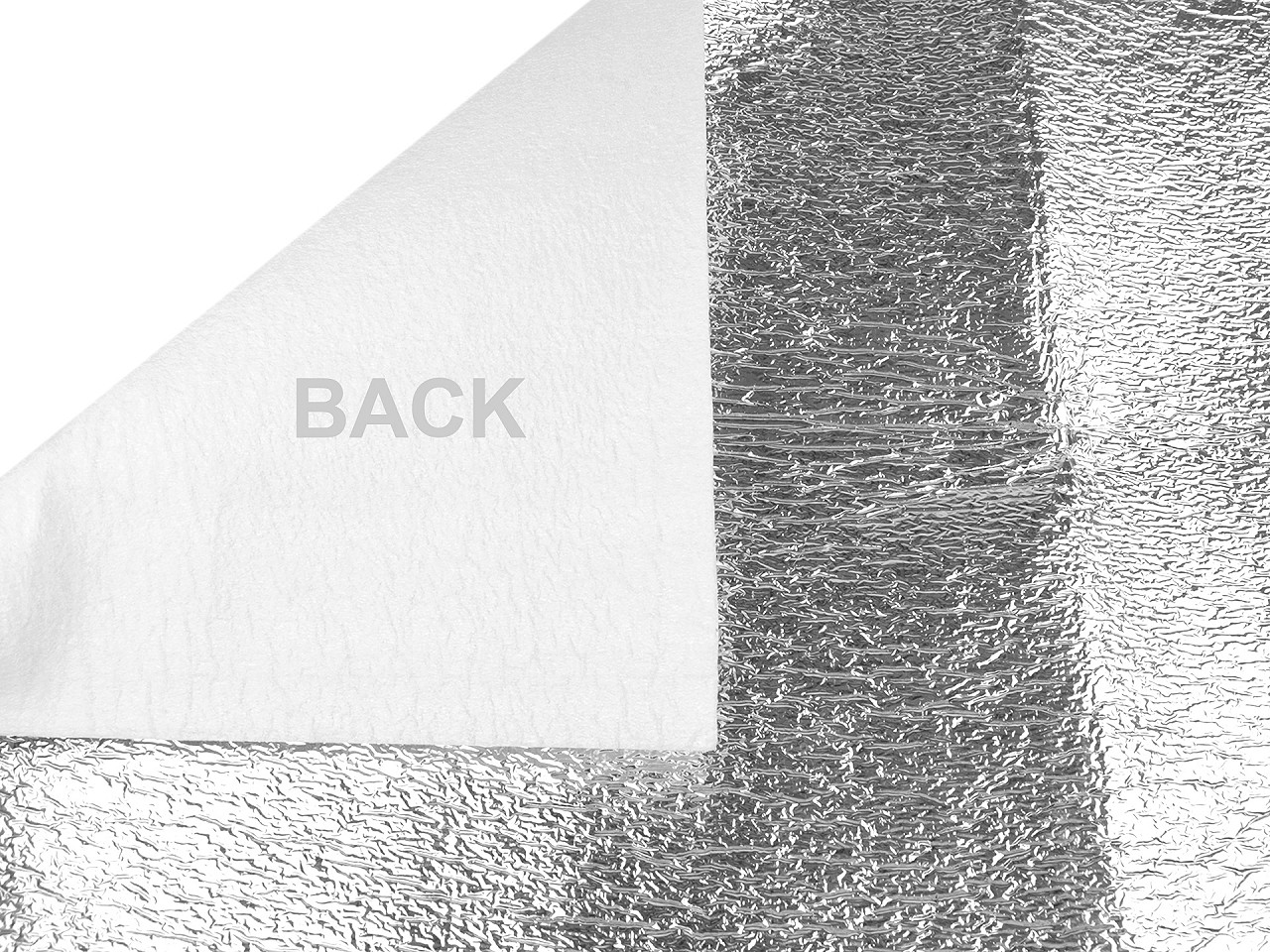 Folie de spuma 3 mm - Argintiu (1 Metru)