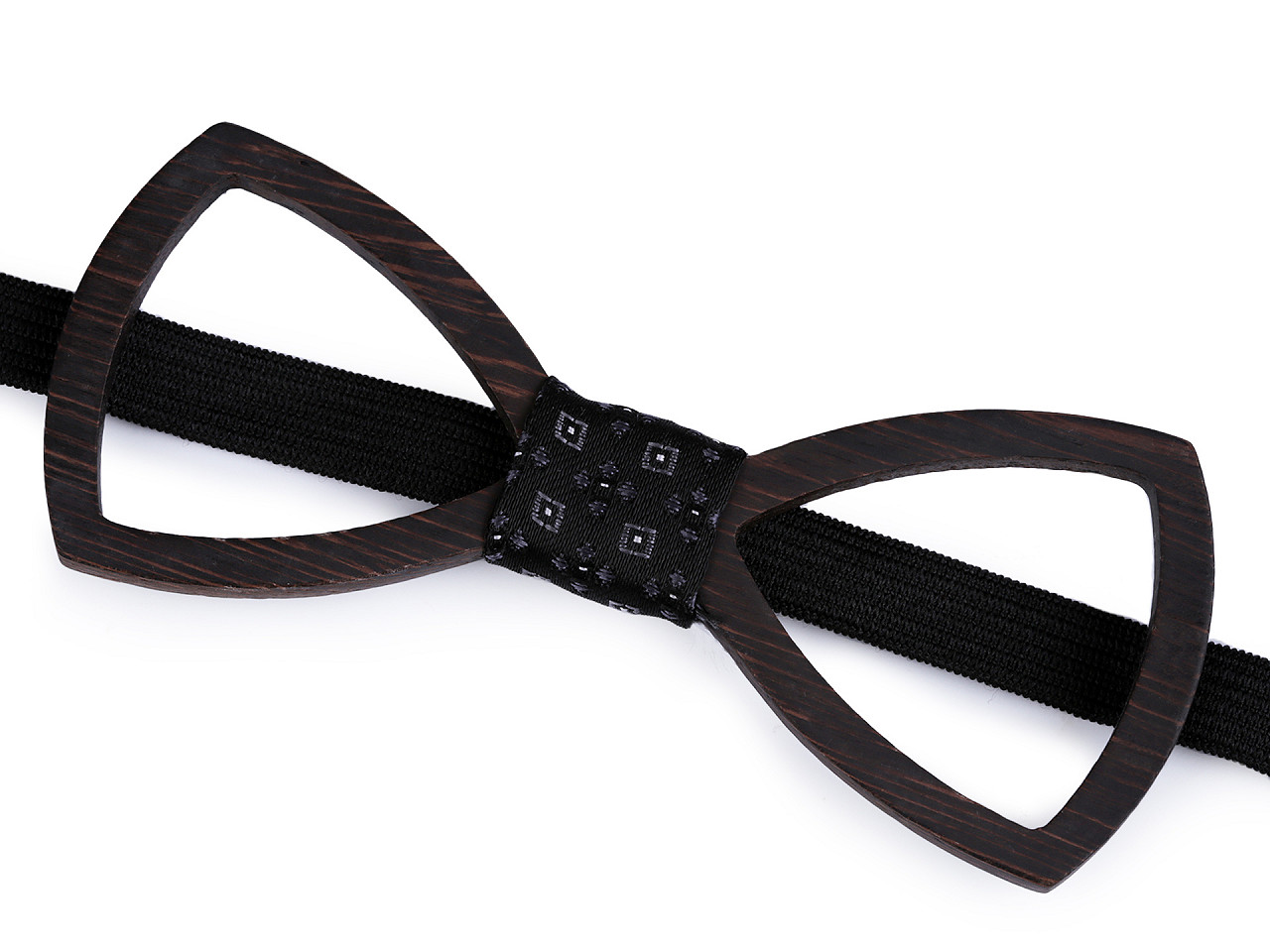 Papion din lemn - Natural mediu (1 Bucată)