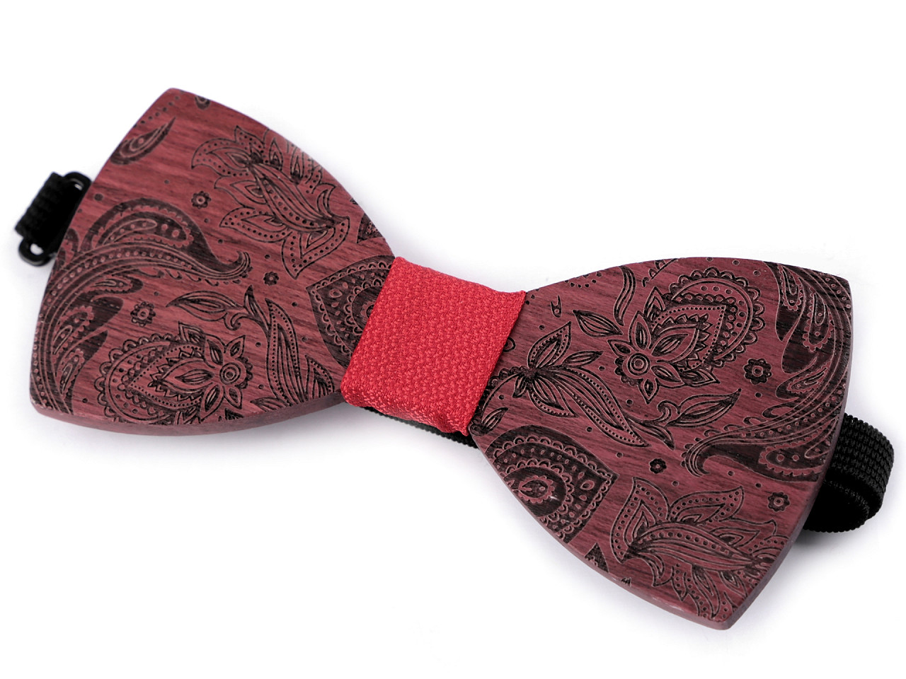 Papion din lemn - Natural mediu (1 Bucată)