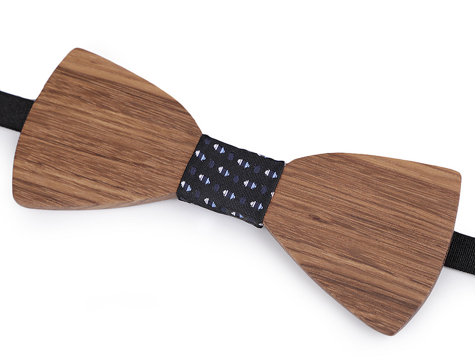 Papion din lemn - Natural mediu (1 Bucată)