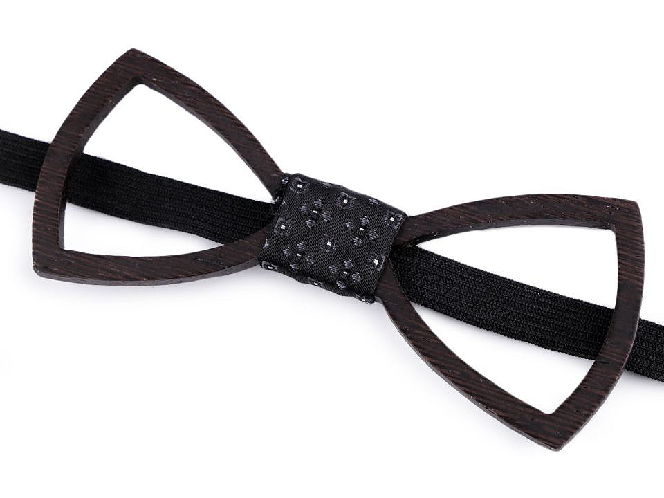 Papion din lemn - Natural mediu (1 Bucată)