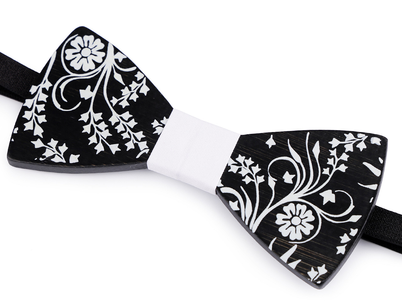 Papion din lemn - Natural mediu (1 Bucată)