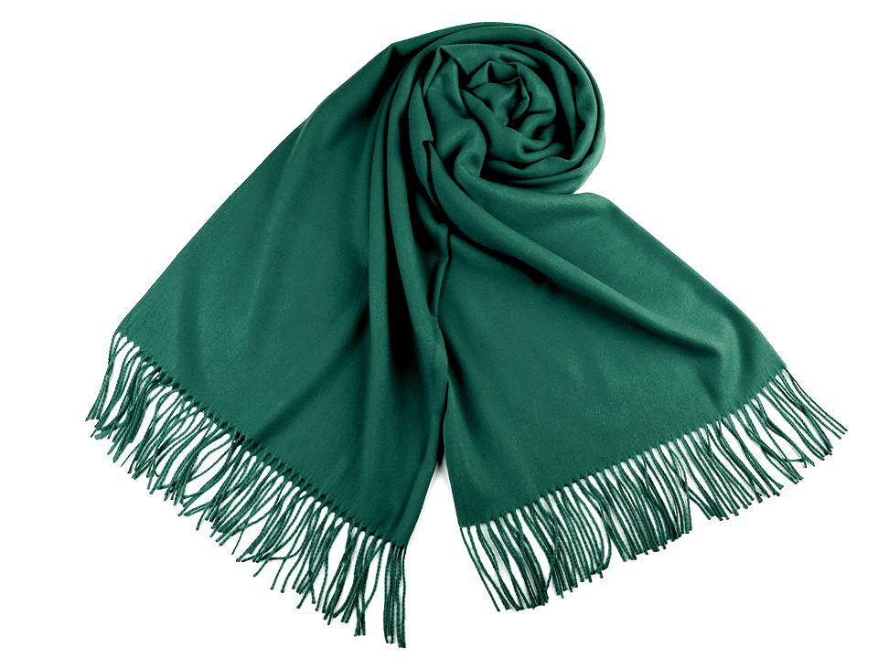 Șal pashmina / eșarfă pashmina cu franjuri - Gri neutral (1 Bucată)