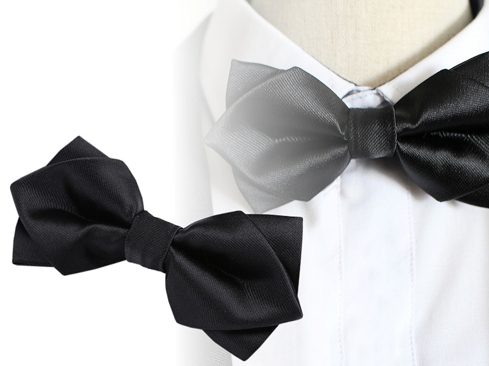 Papion satin - Roșu (1 Bucată)