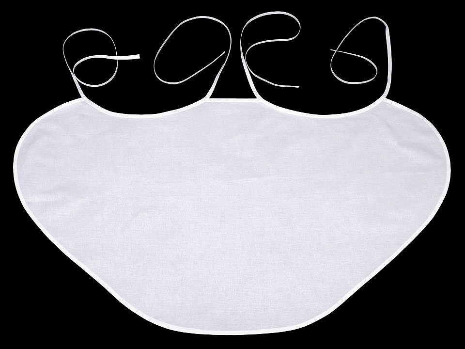 Bavetă pentru ginere și mireasă - Alb (1 Cutie)