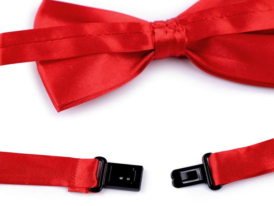 Papion satinat party - Albastru închis (1 Bucată)