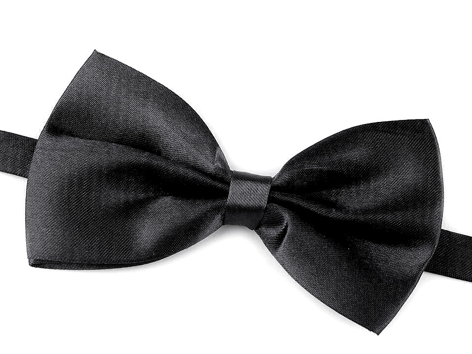 Papion satinat party - Albastru închis (1 Bucată)