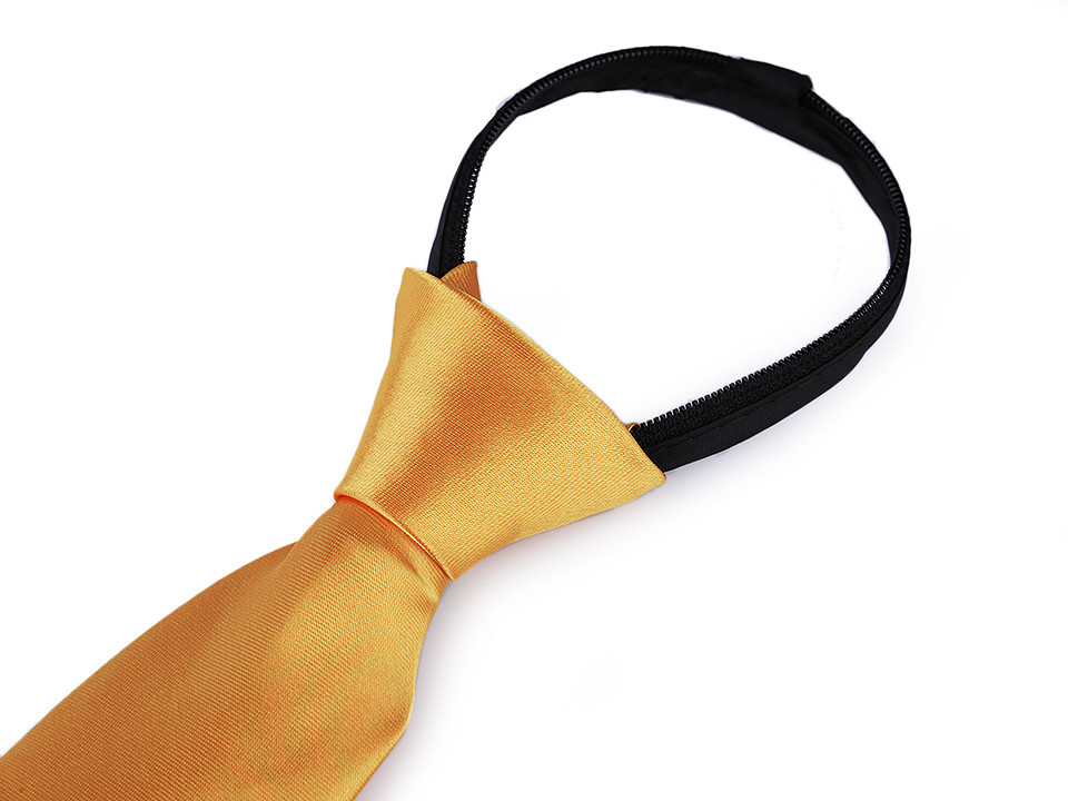 Cravată satin party - Albastru închis (1 Bucată)