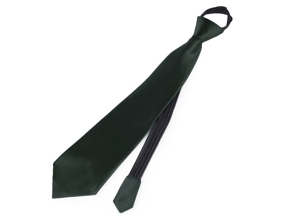 Cravată satin party - Albastru închis (1 Bucată)