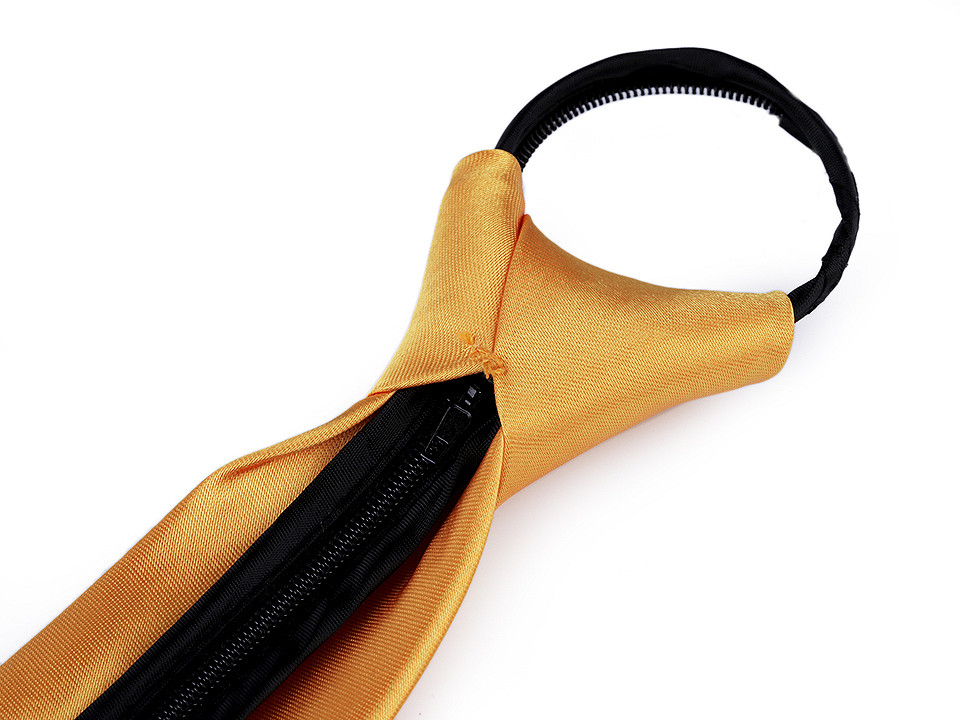 Cravată satin party - Albastru închis (1 Bucată)