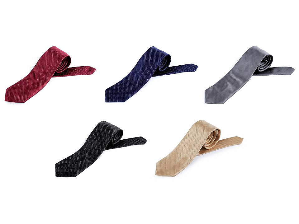 Cravată satin - Albastru închis (1 Bucată)