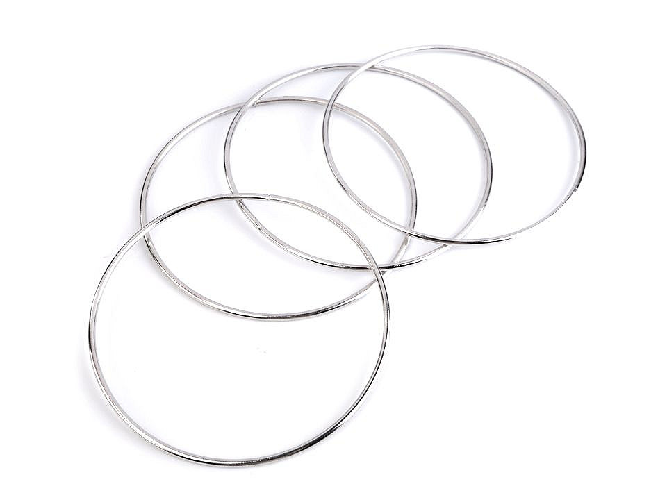 Cerc metalic ø12,6 cm - Auriu rose (4 Bucăți) Cerc metalic ø12,6 cm - Auriu rose (4 Bucăți)