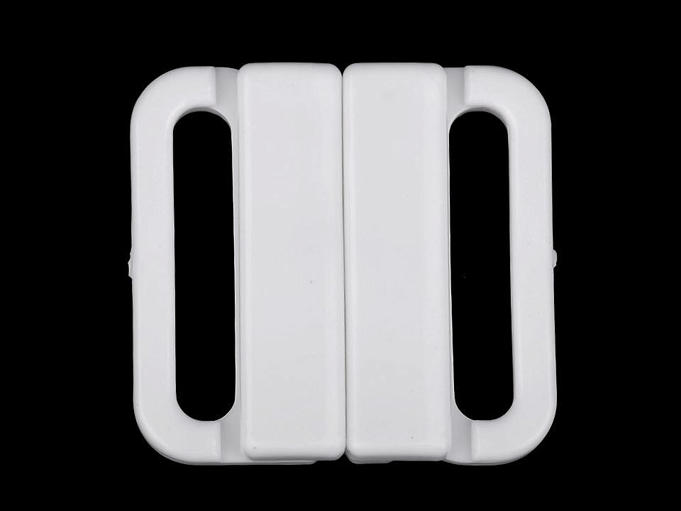 Închizătoare sutien, lățime 25 mm - Gri verzui deschis (2 Perechi)