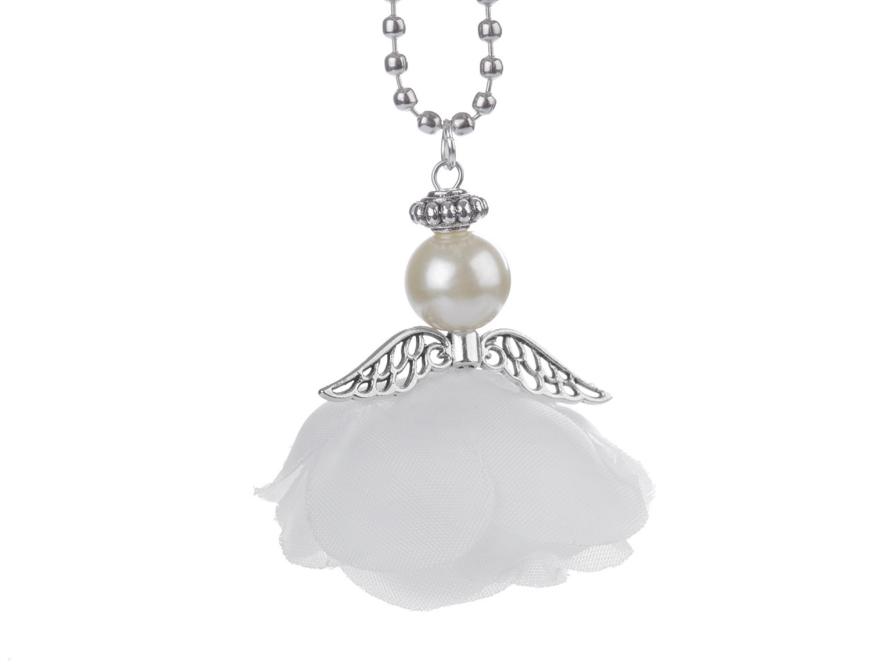 Trandafiri decor,  ø3,5 cm - Albastru deschis (4 Bucăți)