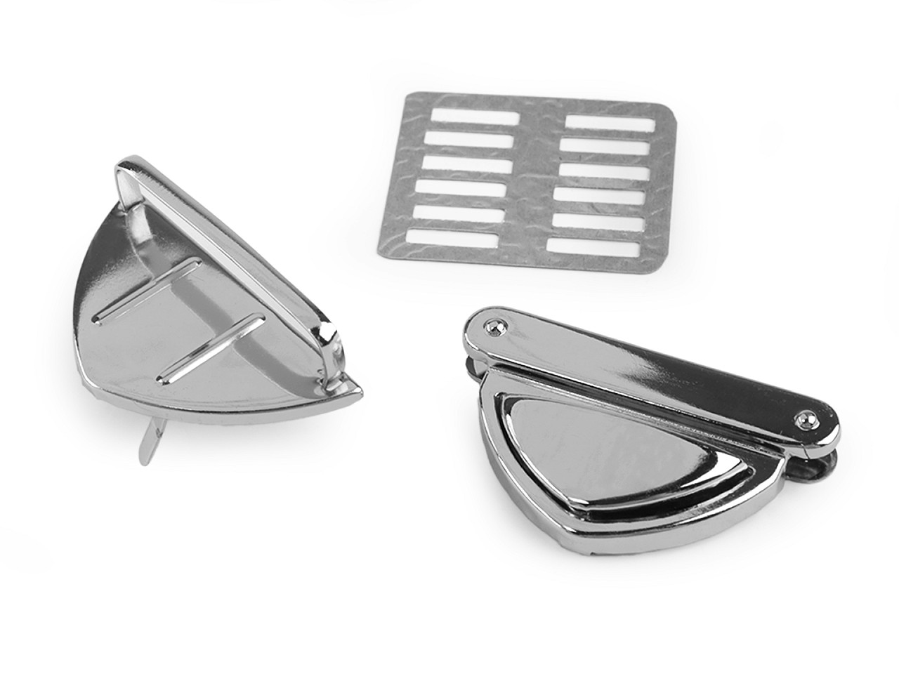 Închizătoare geantă 35x52 mm - Auriu rose (1 Set)