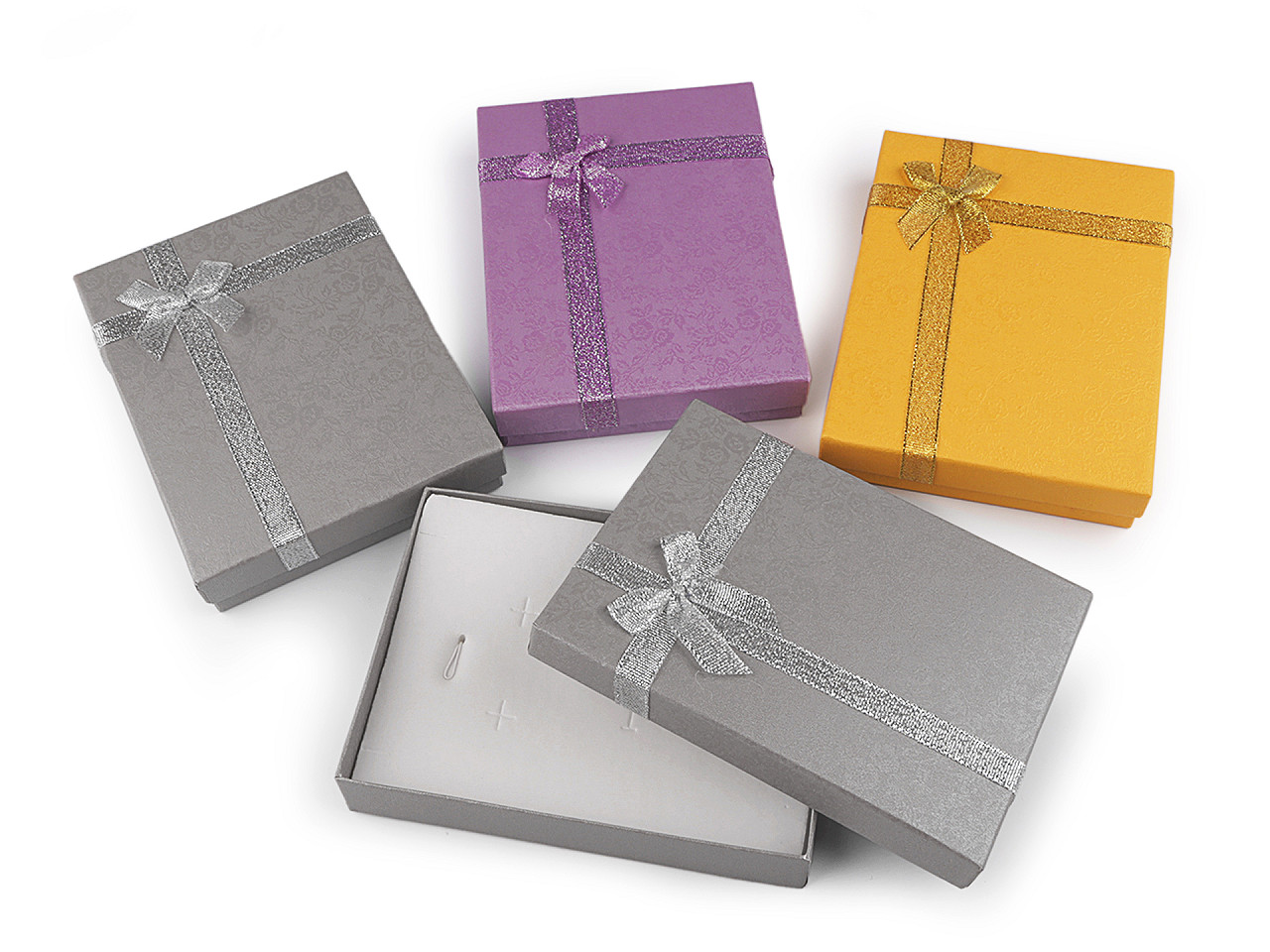 Cutie bijuterii, 12x16 cm - Mix aleatoriu de culori (8 Bucăți)