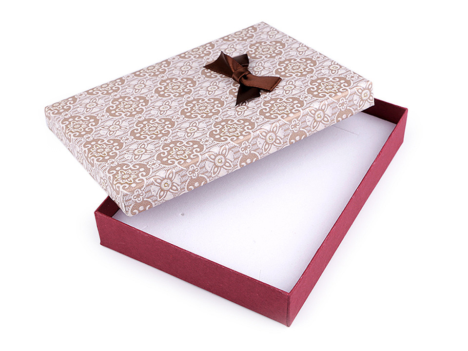 Cutie bijuterii, 12x16 cm - Mix aleatoriu de culori (8 Bucăți)