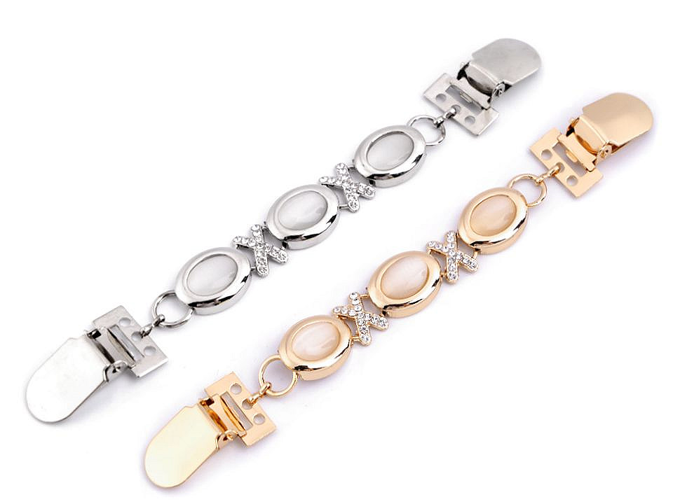 Clips cardigan / închizătoare cardigan - Argintiu (1 Bucată)