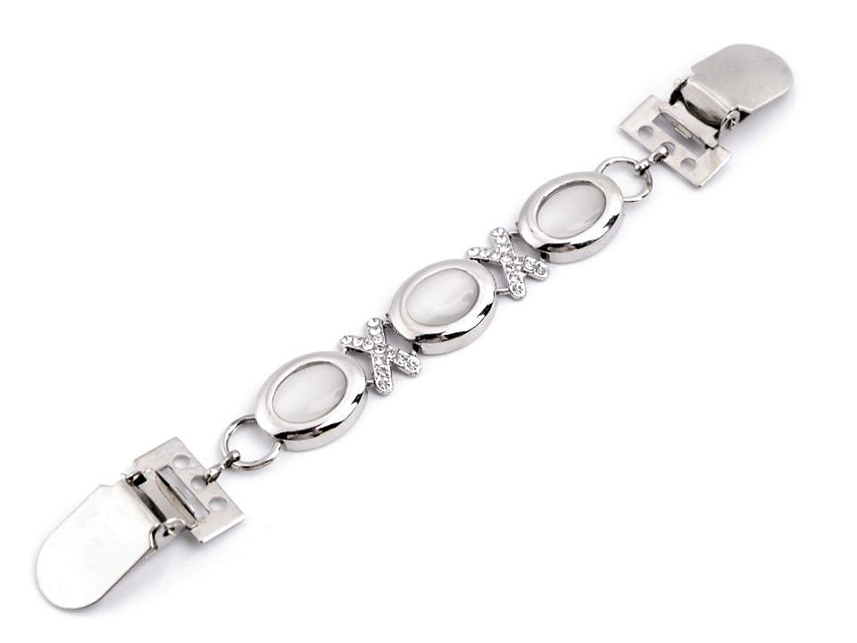 Clips cardigan / închizătoare cardigan - Argintiu (1 Bucată)