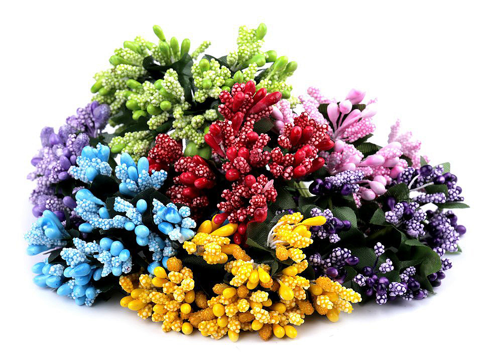 Pistile flori - Galben (12 Bucăți)