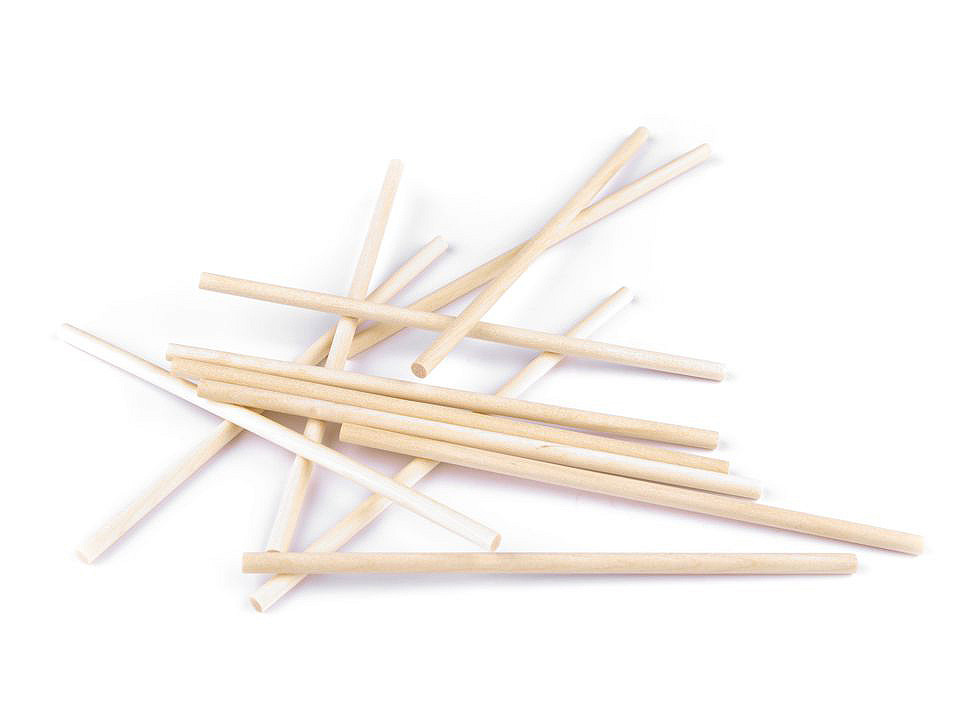 Bețișoare din lemn, 15 cm - Natur (288 Bucăți) Bețișoare din lemn, 15 cm - Natur (288 Bucăți)
