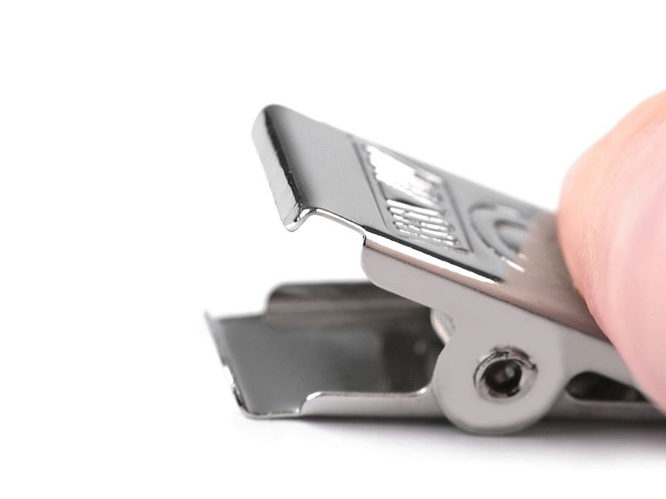 Inele cu clips pentru perdele, ø25 mm - Nichel (20 Bucăți)