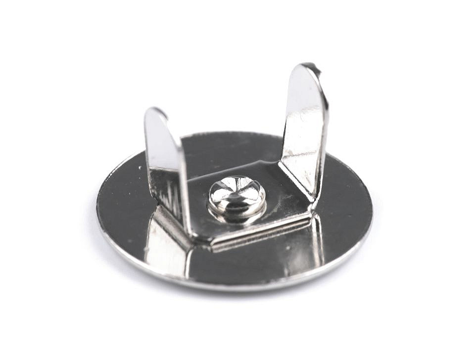 Închizatori / capse magnetice, ø18 mm - Nichel negru (5 Seturi)