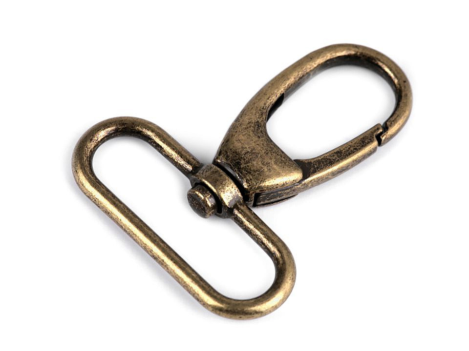 Carabină rotativă, 38 mm - Nichel (10 Bucăți)