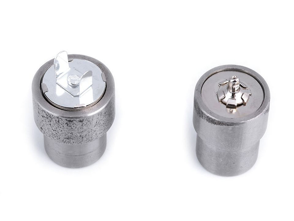 Matriță pentru capse magnetice, ø18 mm - Nichel (1 Set)