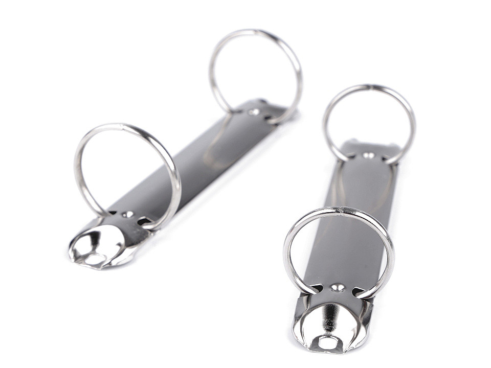 Mecanism cu inele pentru agende - Nichel (5 Bucăți)