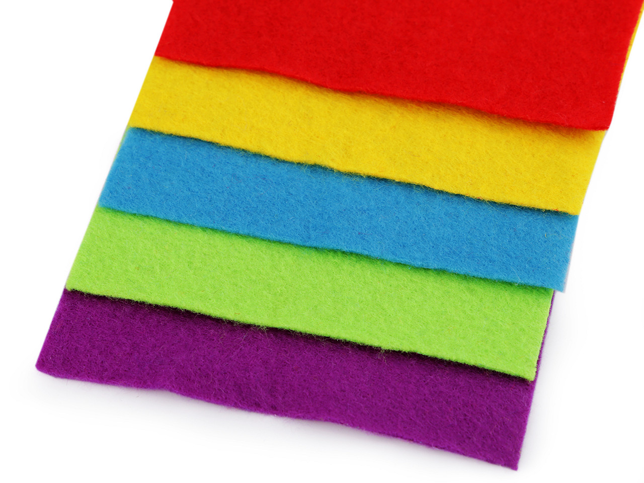 Set fetru decorativ, 10x45 cm - Mix nr. 5 (1 Set)