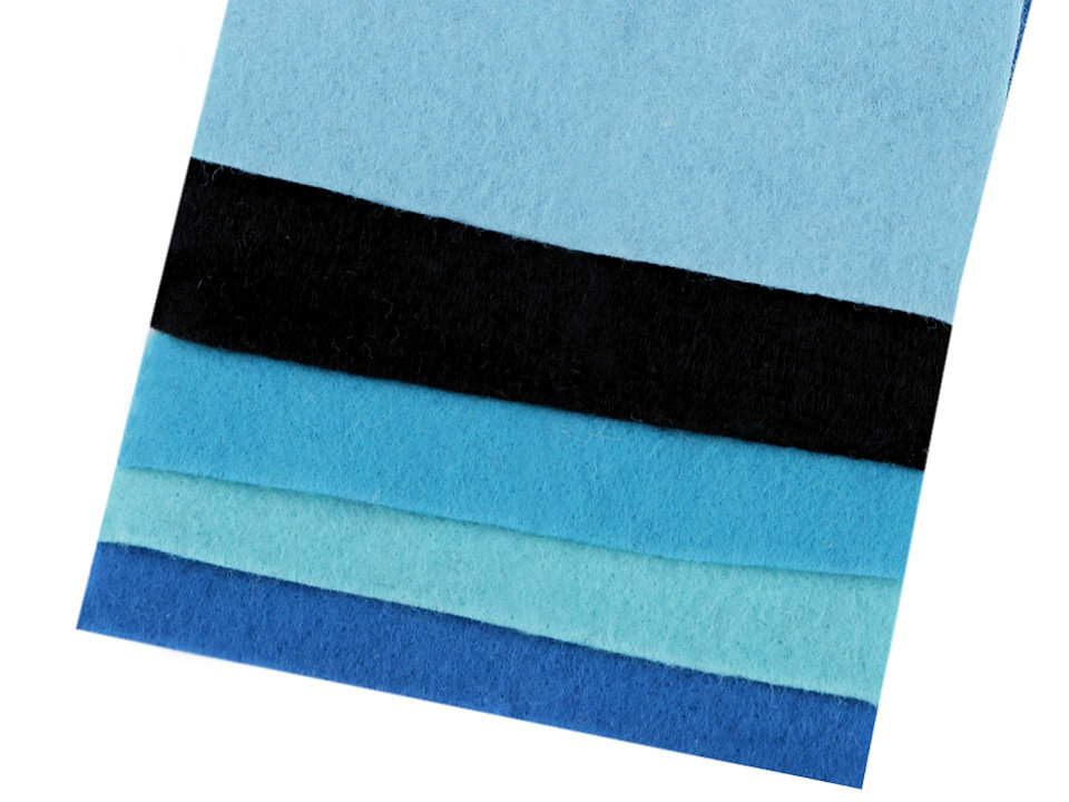 Set fetru decorativ, 10x45 cm - Mix nr. 5 (1 Set)