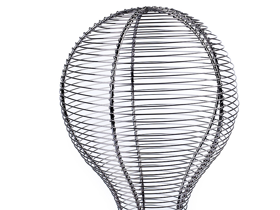 Suport pălării / stand pălării - Argintiu (1 Bucată)