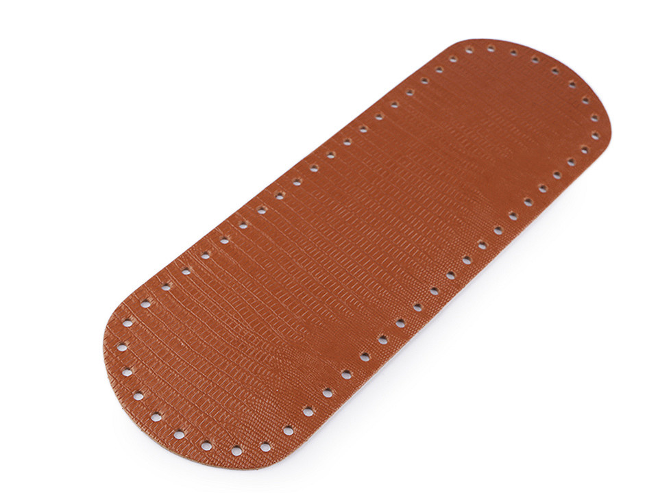 Fund geantă, 10x30 cm - Maro coniac (1 Bucată)