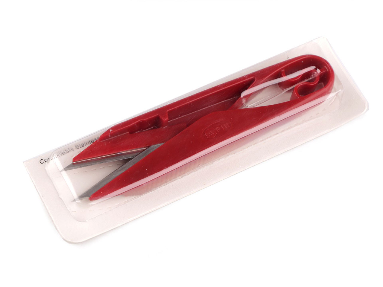 Ciupitoare cu mâner din plastic, lungime 10,5 cm - Roșu (1 Bucată)