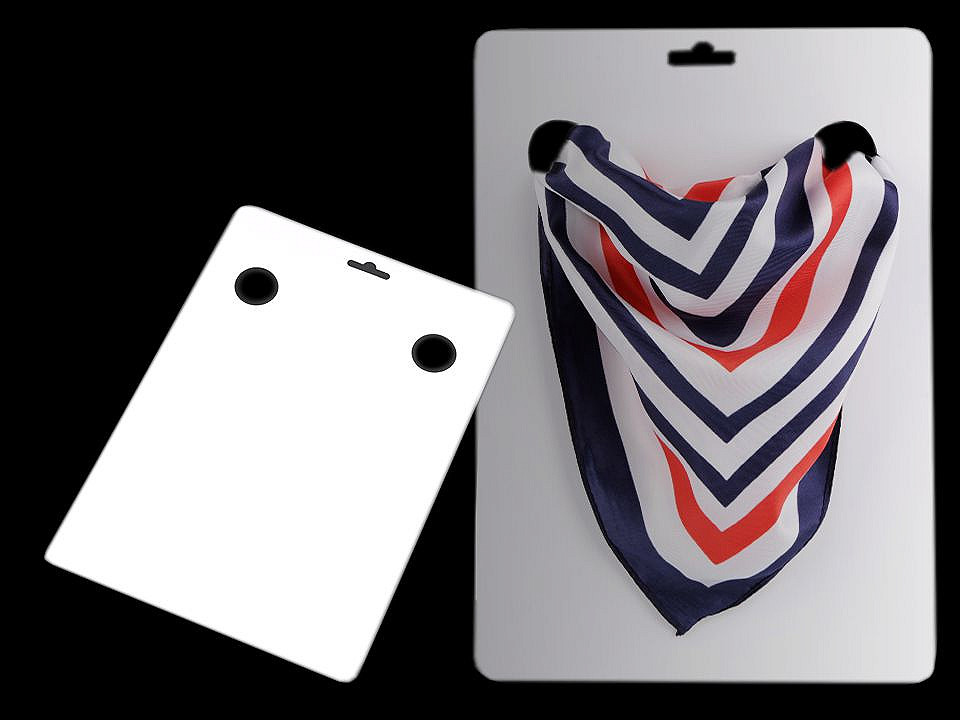 Card expunere batice, 21x29,7 cm - Alb (100 Bucăți)