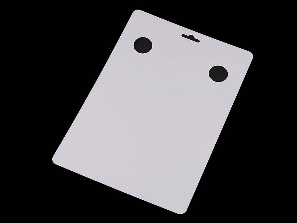 Card expunere batice, 21x29,7 cm - Alb (100 Bucăți)