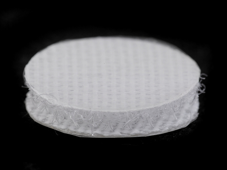 Buline arici autoadezive, complet (puf + scai), ø10 mm - Gri porumbel (1 Card)