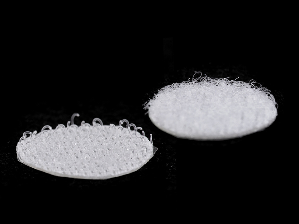 Buline arici autoadezive, complet (puf + scai), ø10 mm - Gri porumbel (1 Card)