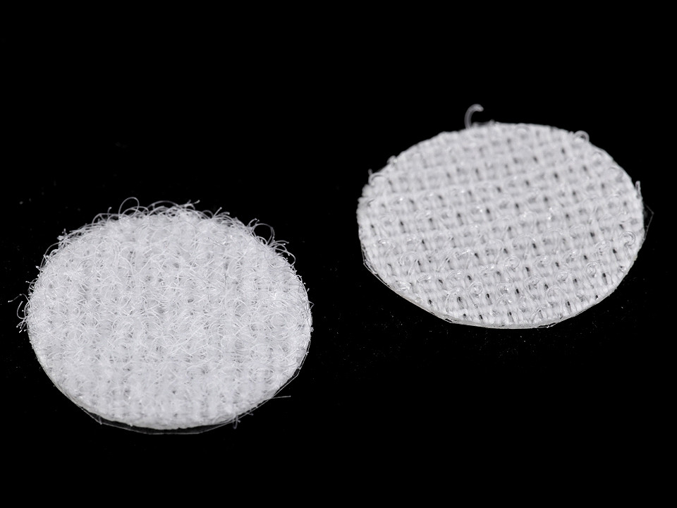 Buline arici autoadezive, complet (puf + scai), ø10 mm - Gri porumbel (1 Card)